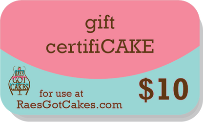 Gift CertifiCAKE